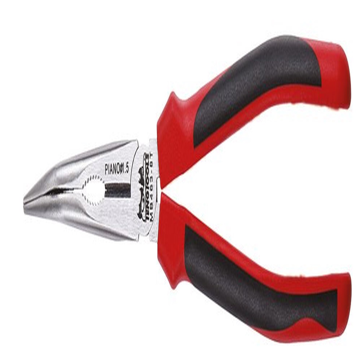 Bent Long Nose Plier TPR Grip 210mm