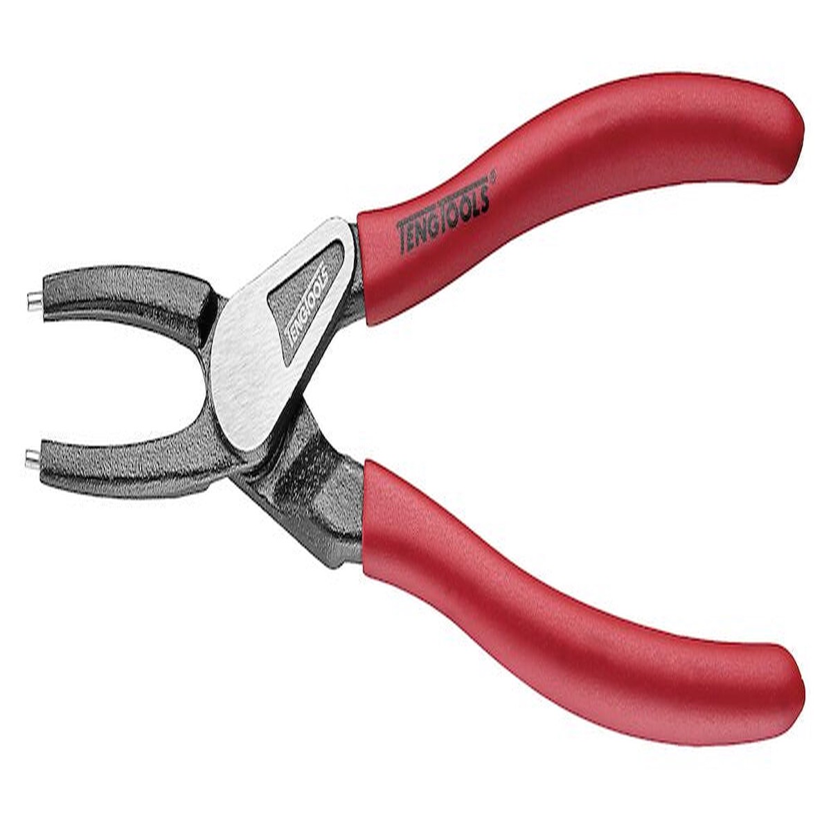 Teng Tools MBE470-7 7" Straight/Inner Circlip Plier Vinyl Grip with Spring
