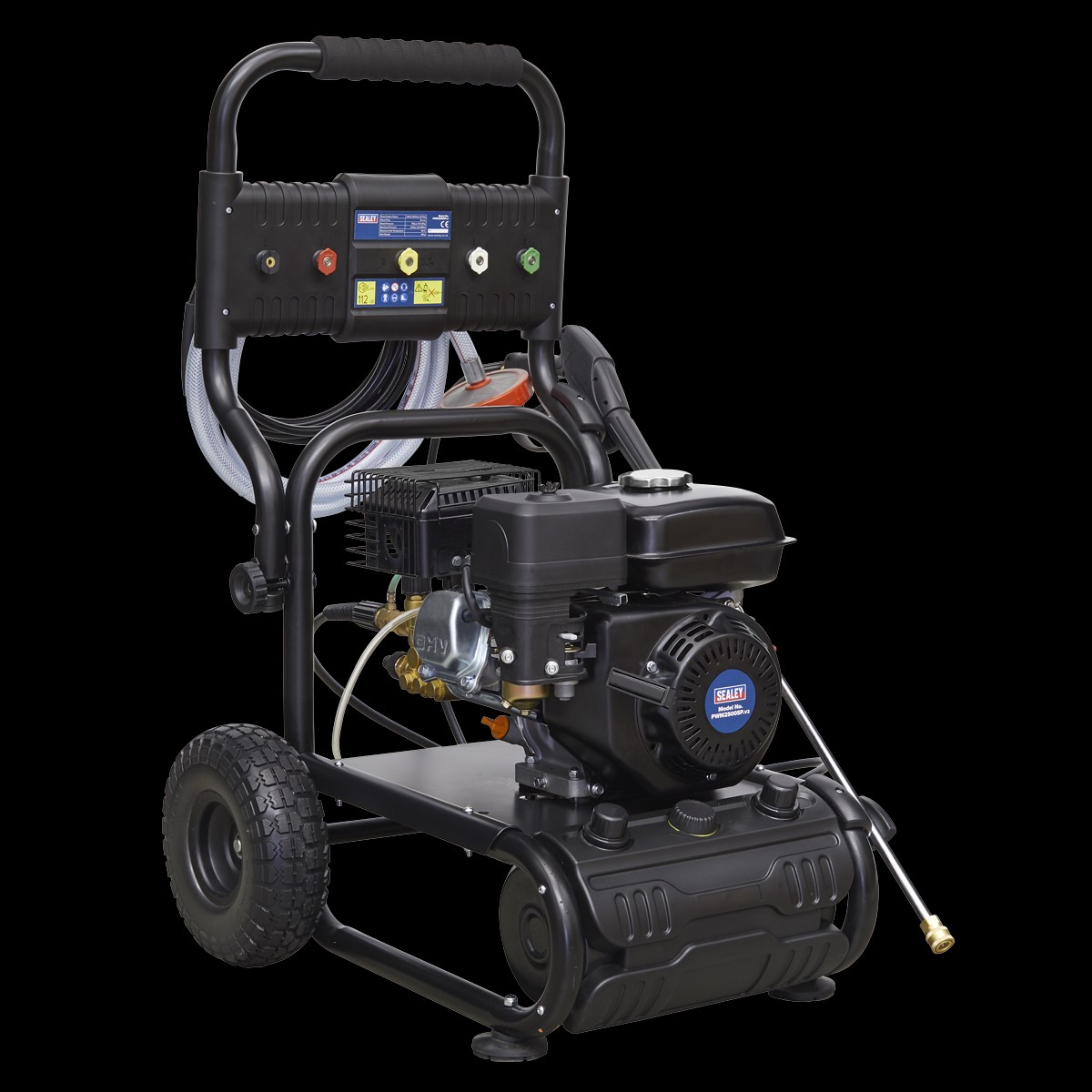 Sealey PWM2500SP 220bar Pressure Washer 540L/hr Self-Priming 6.5hp Petrol
