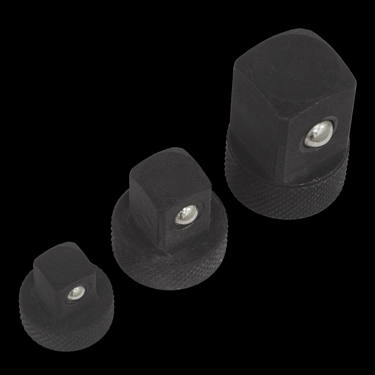 Sealey AK5524 3pc Low Profile Impact Socket Adaptor Set