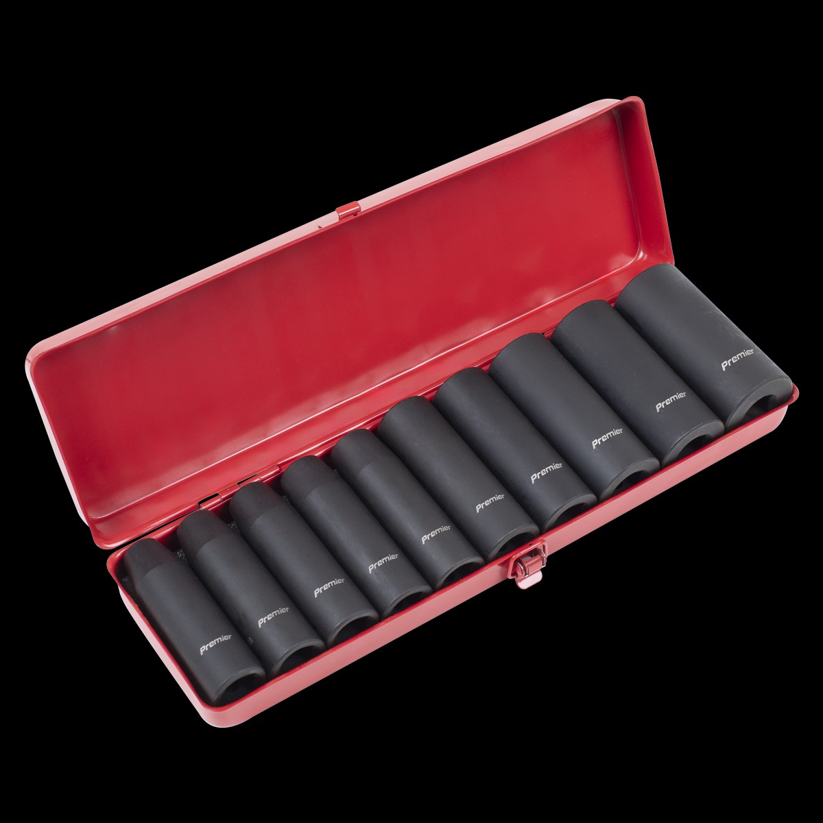 Sealey AK58/11M Premier Deep Impact Socket Set 1/2"Sq Drive 10pc