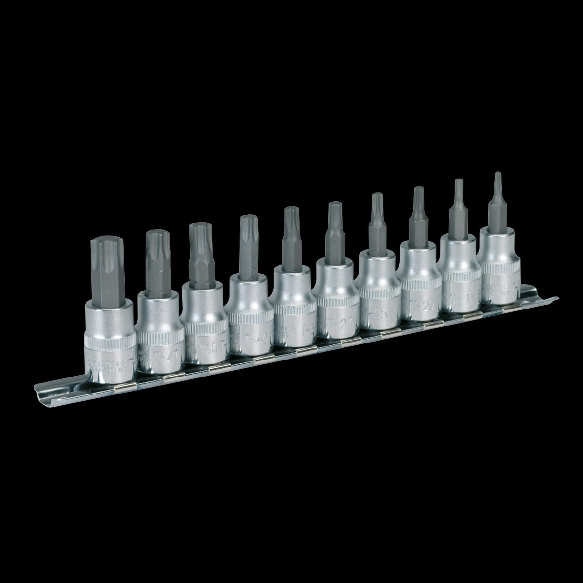 Sealey AK6207 10pc 3/8"Sq Drive TRX-Star* Socket Bit Set