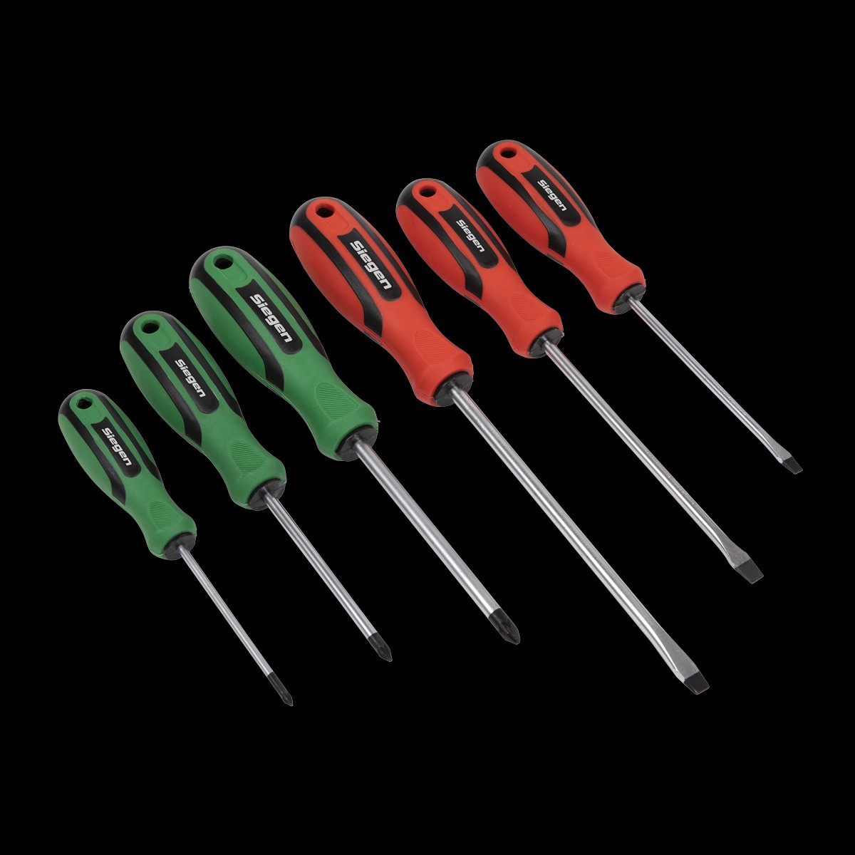 Sealey S0615 6pc Soft Grip Screwdriver Set