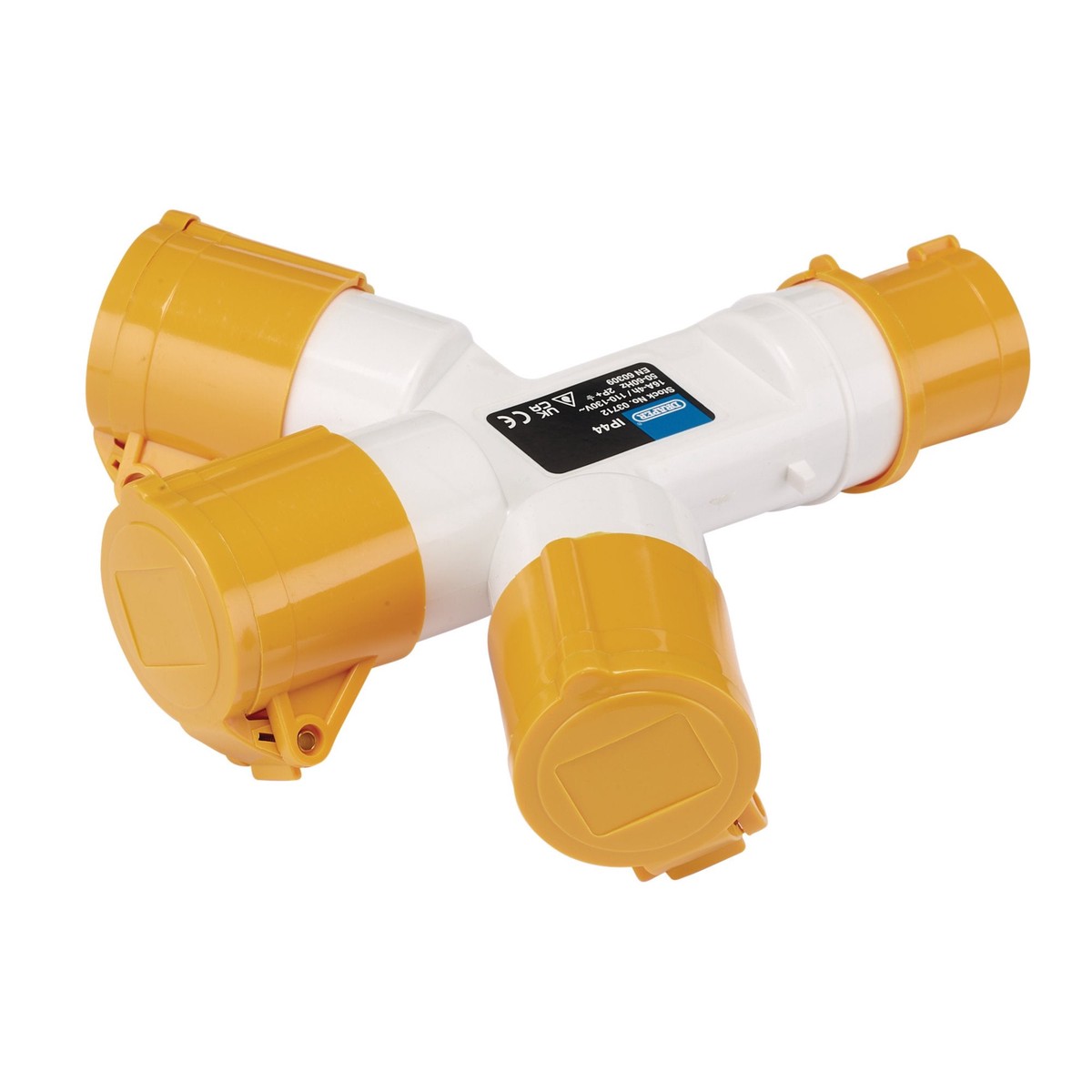 Draper 03712 110V 3-Way Splitter, 16A