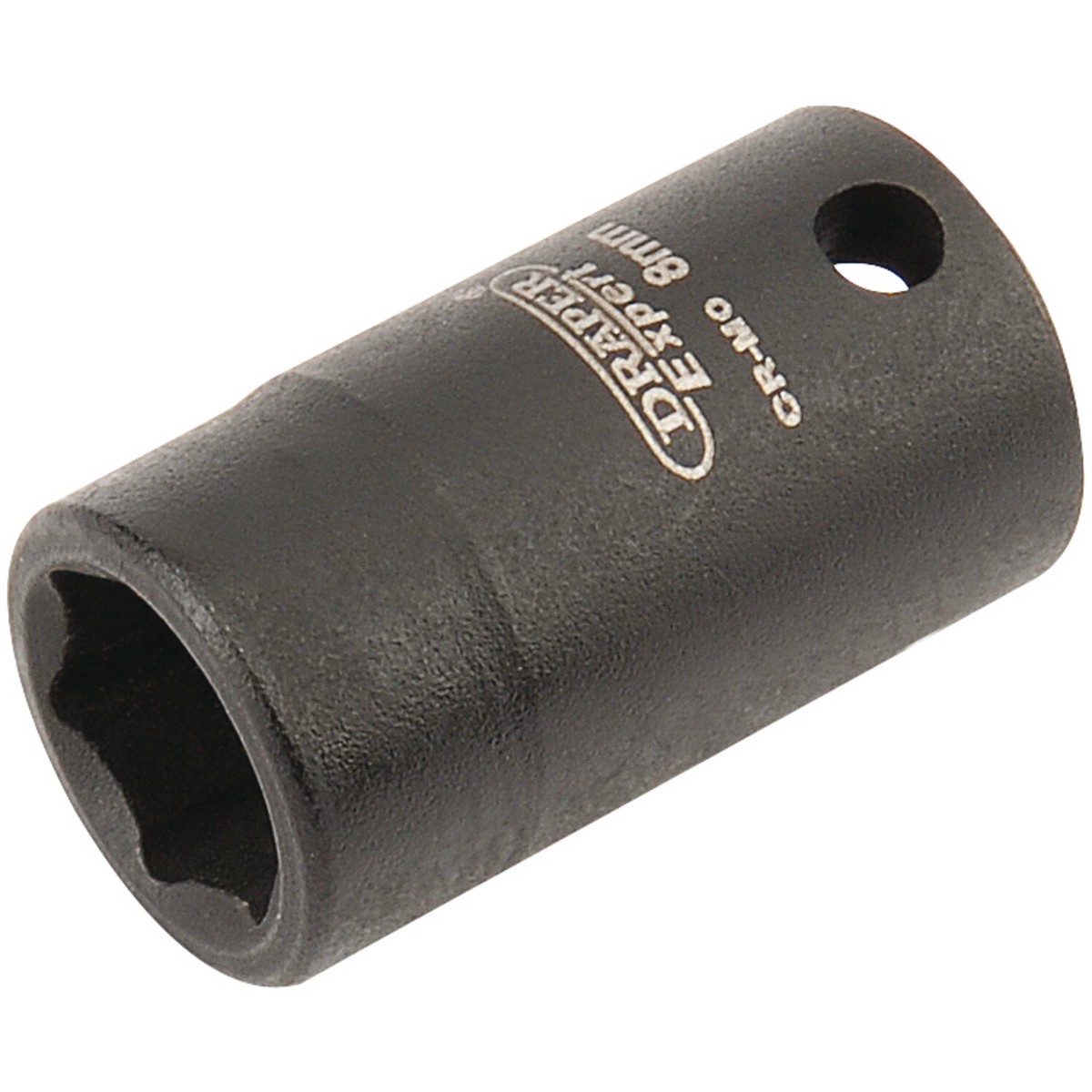 Draper 05012 Expert HI-TORQ 6 Point Impact Socket, 1/4" Sq. Dr., 8mm