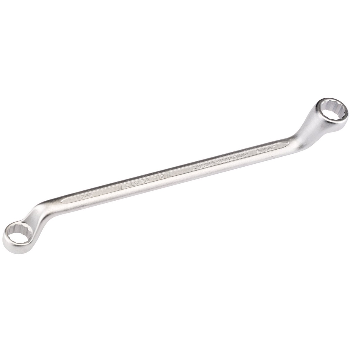 Draper 05707 Elora Deep Crank Imperial Ring Spanner, 1/2 x 9/16"