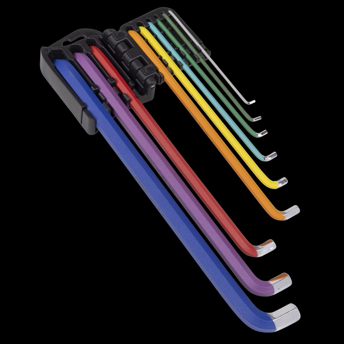 Sealey AK71740 Premier Extra-Long Stubby Element Hex Key Set 9pc