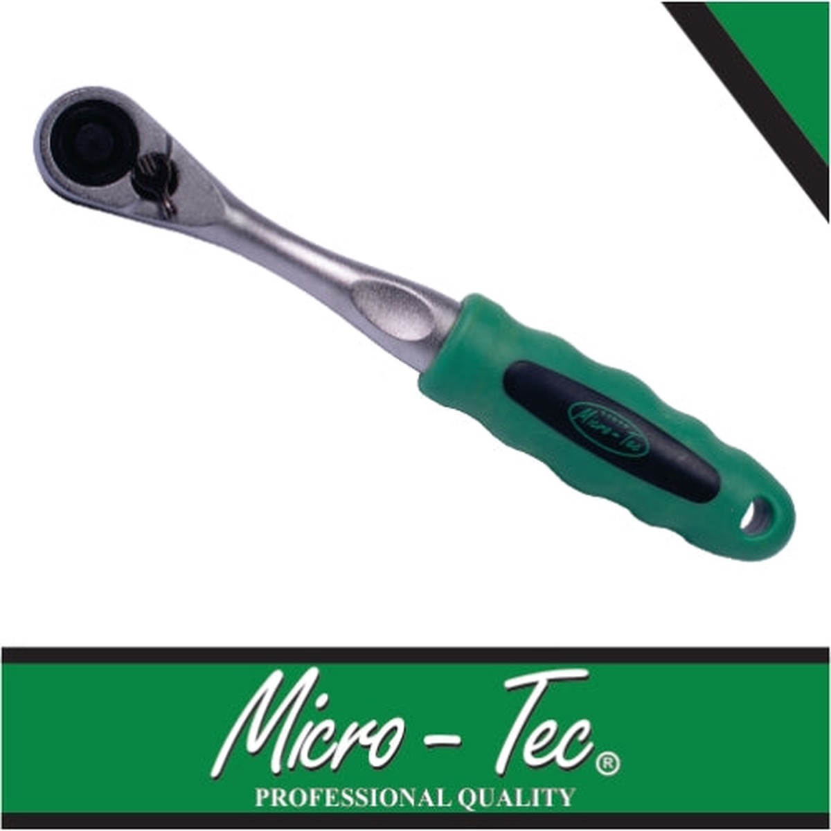 Micro-Tec Ratchet 3/8" Reversible 200mm | MR1572