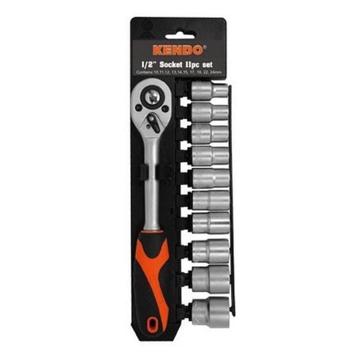 Kendo 11Pc Socket Set 1/2" Drive | KEN16207