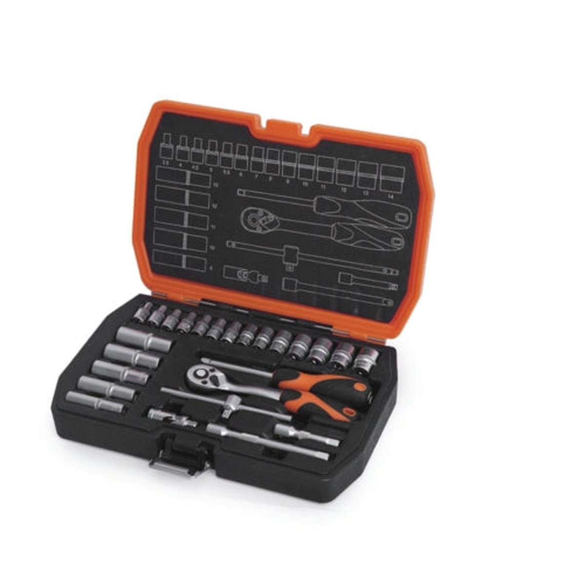 Kendo 25Pc Socket Set 1/4" Dr. | KEN90561