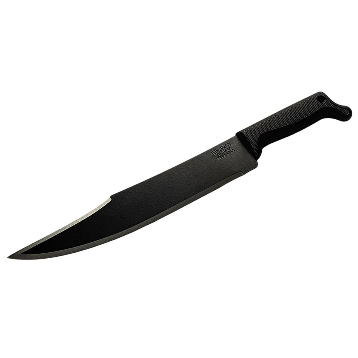 Okapi Bowie Machete with Sheath, Black Handle | FG02089