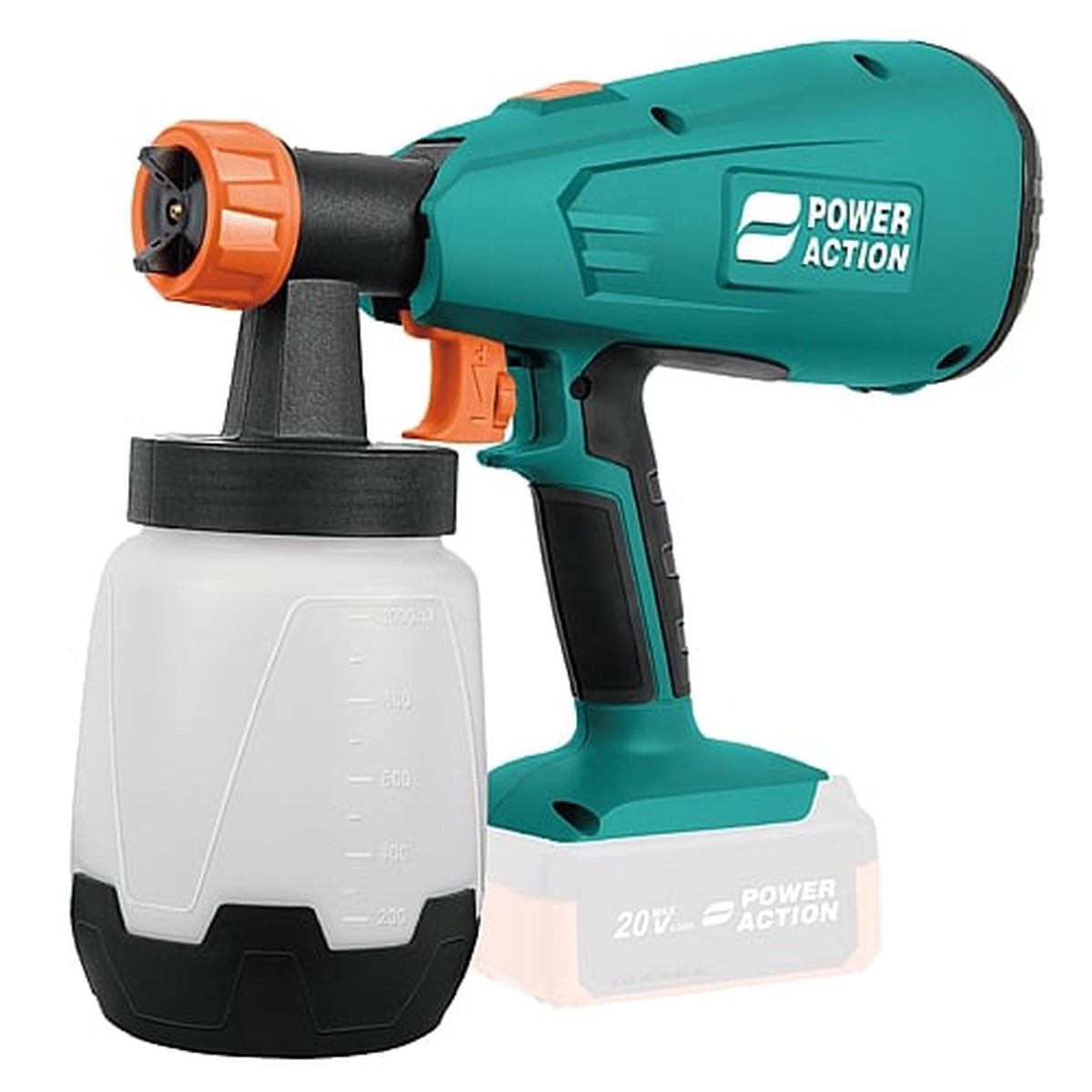 Action Power 20V Cordless Spray Gun (Bare Tool) | CSG20