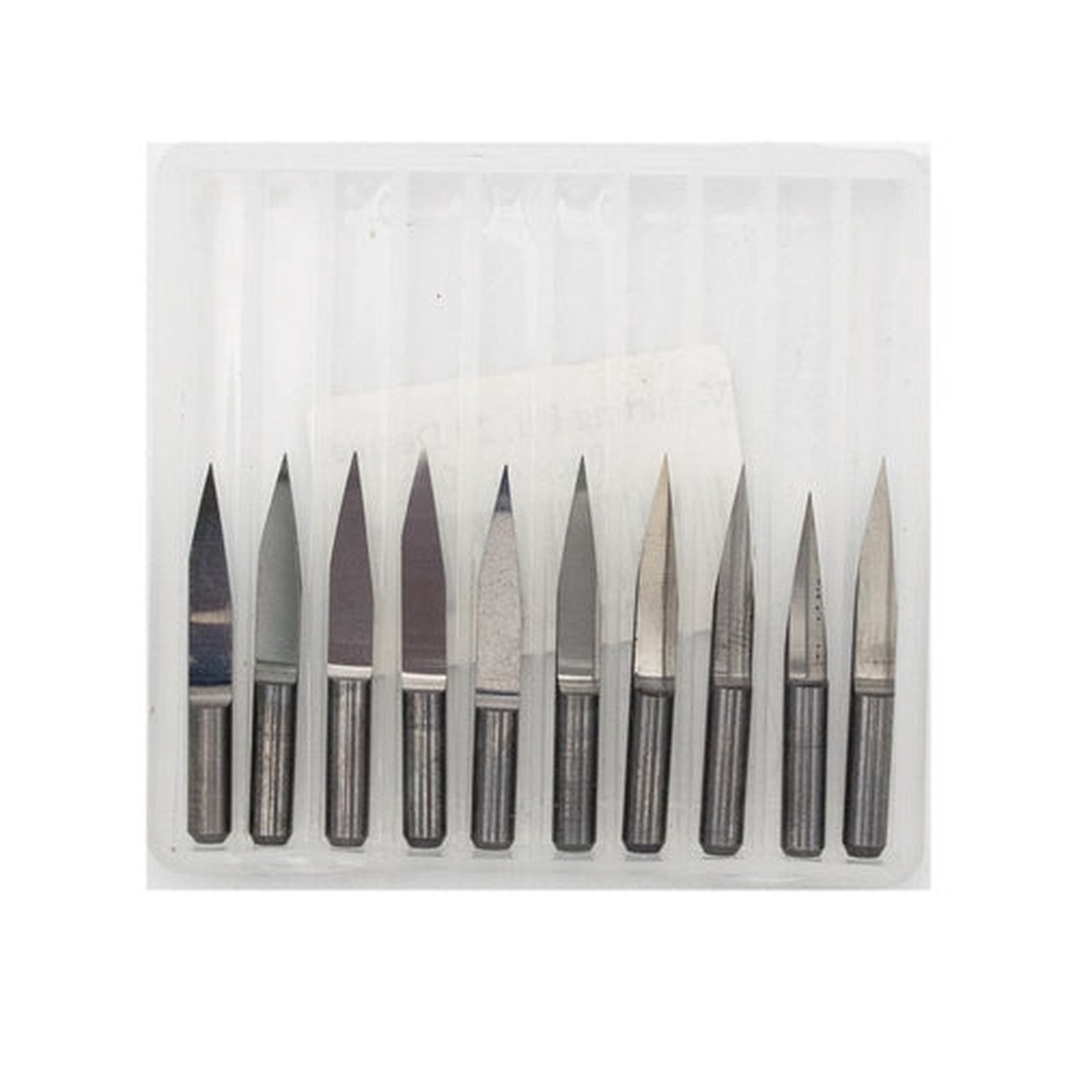 10Pc V-Cutting Bit 90 Degree - 3.175mm Shank | VCU016