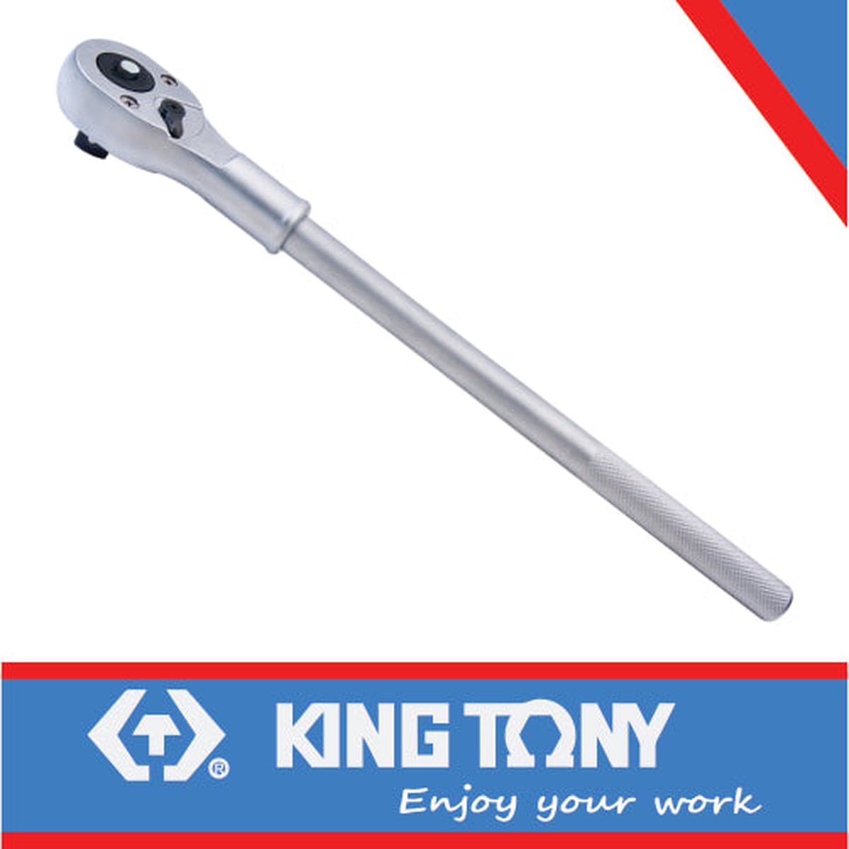 KING TONY 3/4" REVERSIBLE RATCHET 20" SOLID HANDLE | 6778 20FS